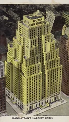 Hotel New Yorker, größtes Hotel in Manhattan, New York City, USA