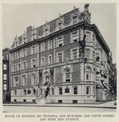 Haus von Eugenio de Teixeira, One Hundred and Fifth Street und West End Avenue