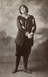 Melanie Kurt als "Fidelio"