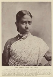 Mrs Theresa Joseph, Ostindierin