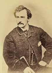 Porträt von John Wilkes Booth, 1861-65