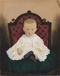 Porträt eines Babys, 1880er