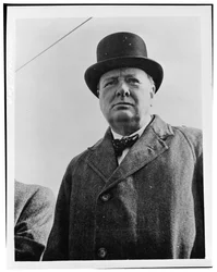 Premierminister Winston Churchill von Großbritannien, ca. 1942