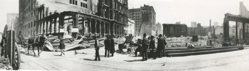 San Francisco nach dem Erdbeben von 1906