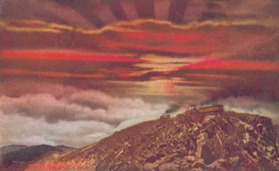 Sonnenuntergang auf dem Pikes Peak