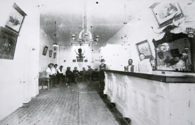 Der Long Branch Saloon, Dodge City, Kansas, ca. 1880