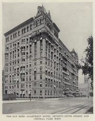 San Remo Apartment Hotel, Seventy-Fifth Street und Central Park West