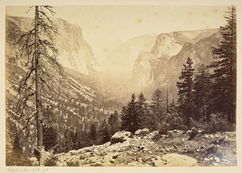 Yosemite-Tal vom Inspektionspunkt