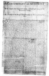 Eine ausführliche Darstellung eines Angriffs..., gedruckt 1775