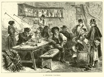 Eine spanische Taverne