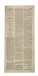 Auburn Daily Democrat Extra bzgl. Fort Sumter, 15. April 1861