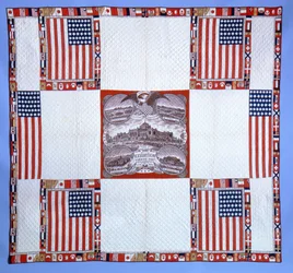 Centennial-Quilt, Massachusetts, 1876