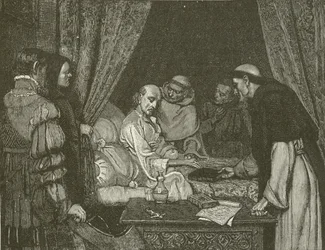 Sterbebett von Kopernikus