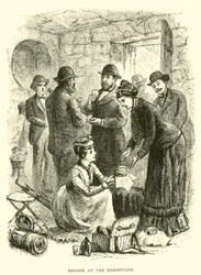 Abendessen in der Eremitage