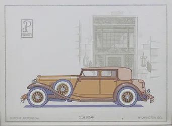 DuPont Motorwagen: Club-Limousine, 1921