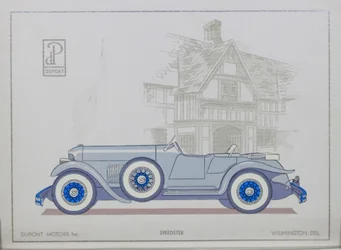 DuPont Motorwagen: Speedster, 1921