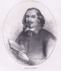 Edward Winslow, Illustration aus Cassell