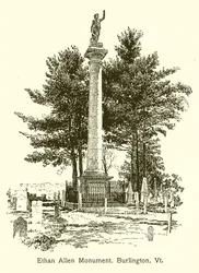 Ethan Allen Denkmal, Burlington, Vt