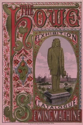 Titelseite des Howe Sewing Machine Exhibition Catalogue, 1876