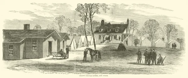 Grants Hauptquartier, City Point, Januar 1865