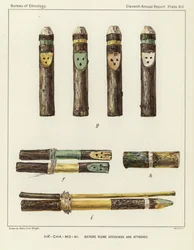 Ha-Cha-Mo-Ni bevor Federopfer angebracht werden