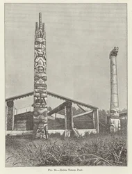 Haida-Totempfahl