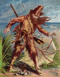 Illustration für Robinson Crusoe
