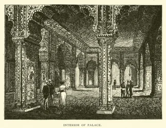 Innenraum des Palastes