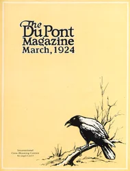 Internationaler Krähen-Schießwettbewerb, Titelblatt des DuPont Magazine, März 1924