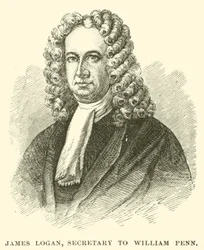 James Logan, Sekretär von William Penn