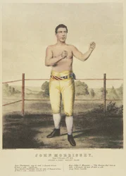 John Morrissey, aus einem zeitgenössischen Druck