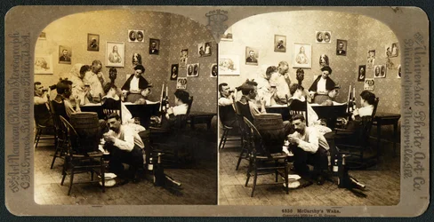 McCarthys Wake (Teil 1), 1899 (Stereograph)