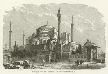 Moschee der Hagia Sophia in Konstantinopel