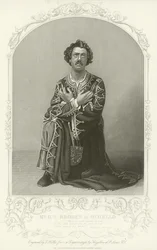 Mr. G. V. Brooke als Othello, Othello, Akt III, Szene 3