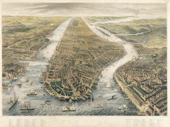 New York und seine Umgebung, 1867