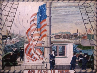 Unsere Flagge ist da: Fort McHenry, Baltimore, 1850-1900