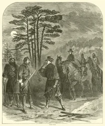Wachposten, Januar-April 1863