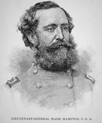 Porträt von Generalleutnant Wade Hampton