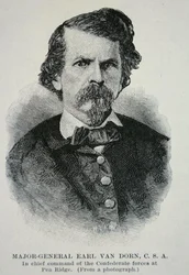 Porträt von Generalmajor Earl Van Dorn
