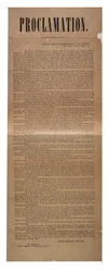 Proklamation, 1. Mai 1862