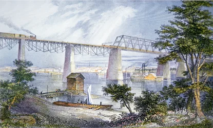 Eisenbahnbrücken in Louisville, Kentucky