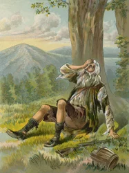 Rip erwacht aus seinem langen Schlaf