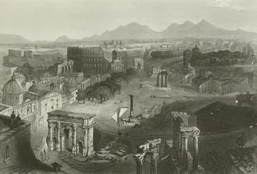 Ruinen des antiken Rom