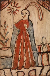 Heiliger mit Monstranz