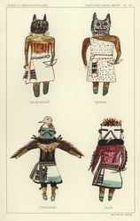 Salab Monwu, Hotsko, Turpockwa, Yaupa