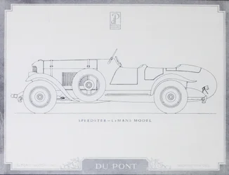 Speedster - LeMans Modell, DuPont Motorwagen, 1921