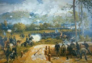 Die Schlacht am Kenesaw Mountain, 27. Juni 1864