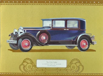 Der Club Sedan, Ein Custom Eight von Packard, veröffentlicht 1930