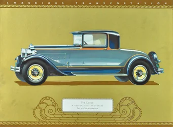 Das Coupé, Ein Custom Eight von Packard, veröffentlicht 1930