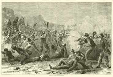 Das Massaker von Fort Pillow, April 1864